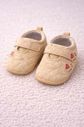 Beige Quilted Shoes - SG-08