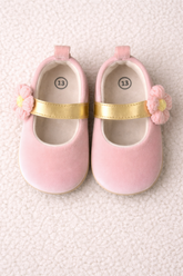 Pink Floral Shoes - SG-03