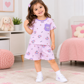 Purple Kuromi Shirt & Shorts - CG-18