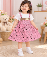 Pink Flower Frock - FG-33