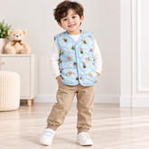 Blue Bear Sleeveless Jacket - SP-04