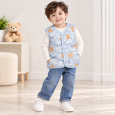 Grey Bear Sleeveless Jacket - SP-03