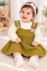 Olive Green Frock - FG-30