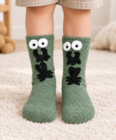Green Cartoon Socks - WS-14