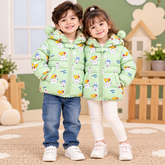 Green Cartoon Puffer Jacket - PU-01