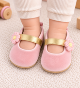 Pink Floral Shoes - SG-03