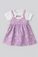 Purple Girls Frock - FG-04