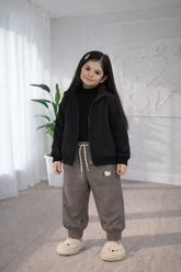 Charcoal Kitty Trouser - TG-02