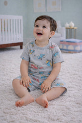 Boys Dino Shirt & Shorts - CB-07