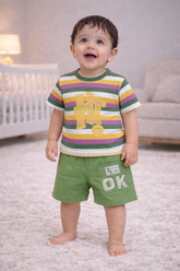 Embossed Shirt & Shorts - DB-04