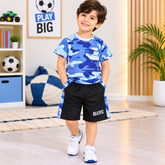 Blue Camo Sports wear - JB-08