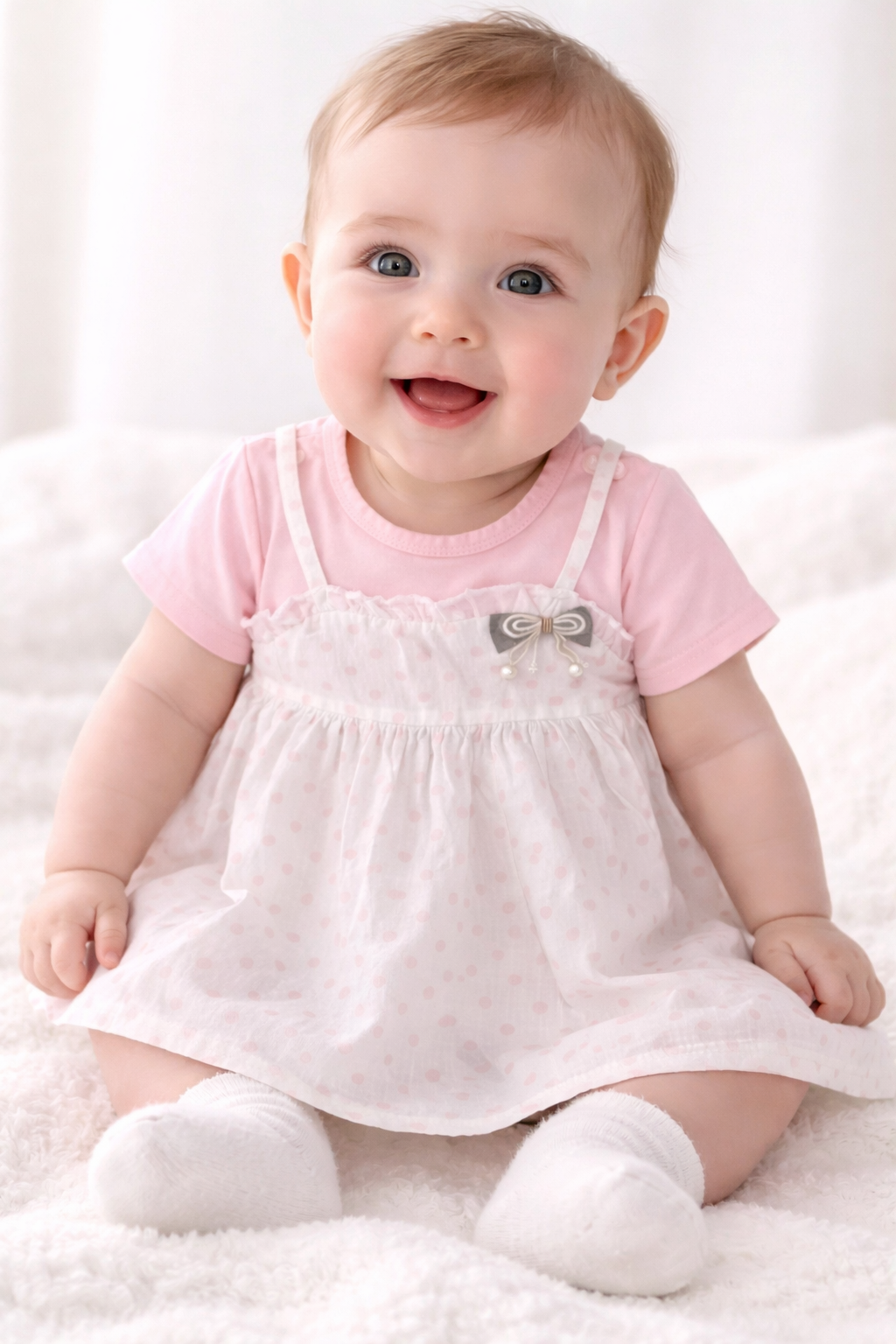 Pink Girls Frock - FG-01