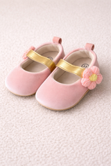 Pink Floral Shoes - SG-03