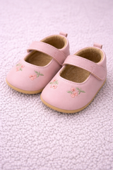 Pink Embroidered Shoes - SG-02