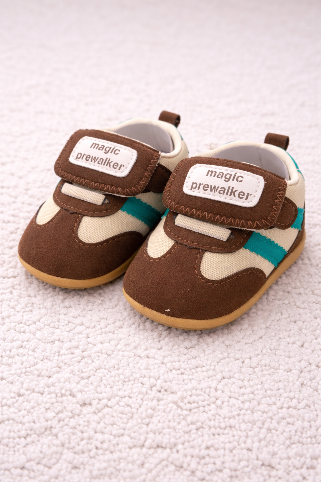 Brown Stripped Shoes - SB-02