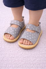 Grey Summer Sandals - SG-01