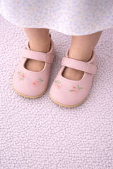 Pink Embroidered Shoes - SG-02
