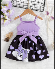 Bow Kitty Frock - FG-20