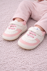 White & Pink Nike Shoes - SG-06