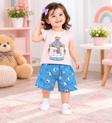 Pink Circus Shirt & Shorts - CG-26
