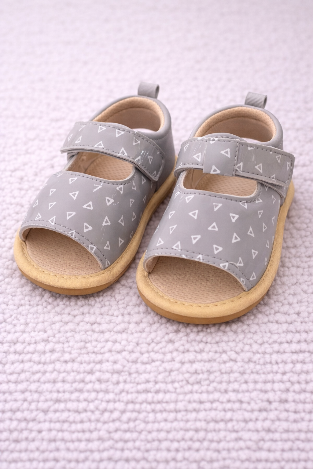 Grey Summer Sandals - SG-01