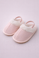 Pink Furry Slippers - SG-19