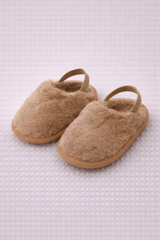 Brown Plush Shoes - SG-11