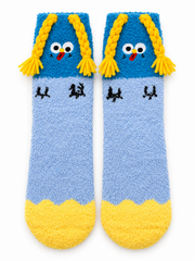 Blue Braid Socks - WS-18