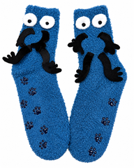 Blue Cartoon Socks - WS-13