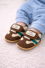Brown Stripped Shoes - SB-02