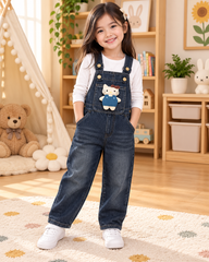 Denim Kitty Dungaree - YG-01