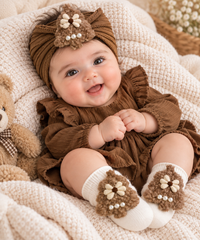Brown Tree Headband Set - HB-08