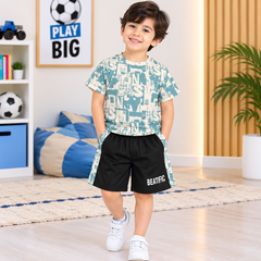 Cyan Sleek Sports wear - JB-07