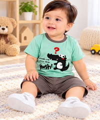 Green Crocodile Shirt & Shirts - CB-16