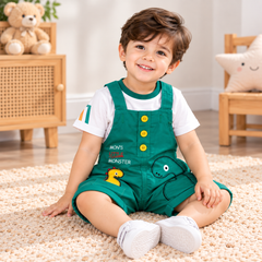 Green Dinosaur Romper - RB-02