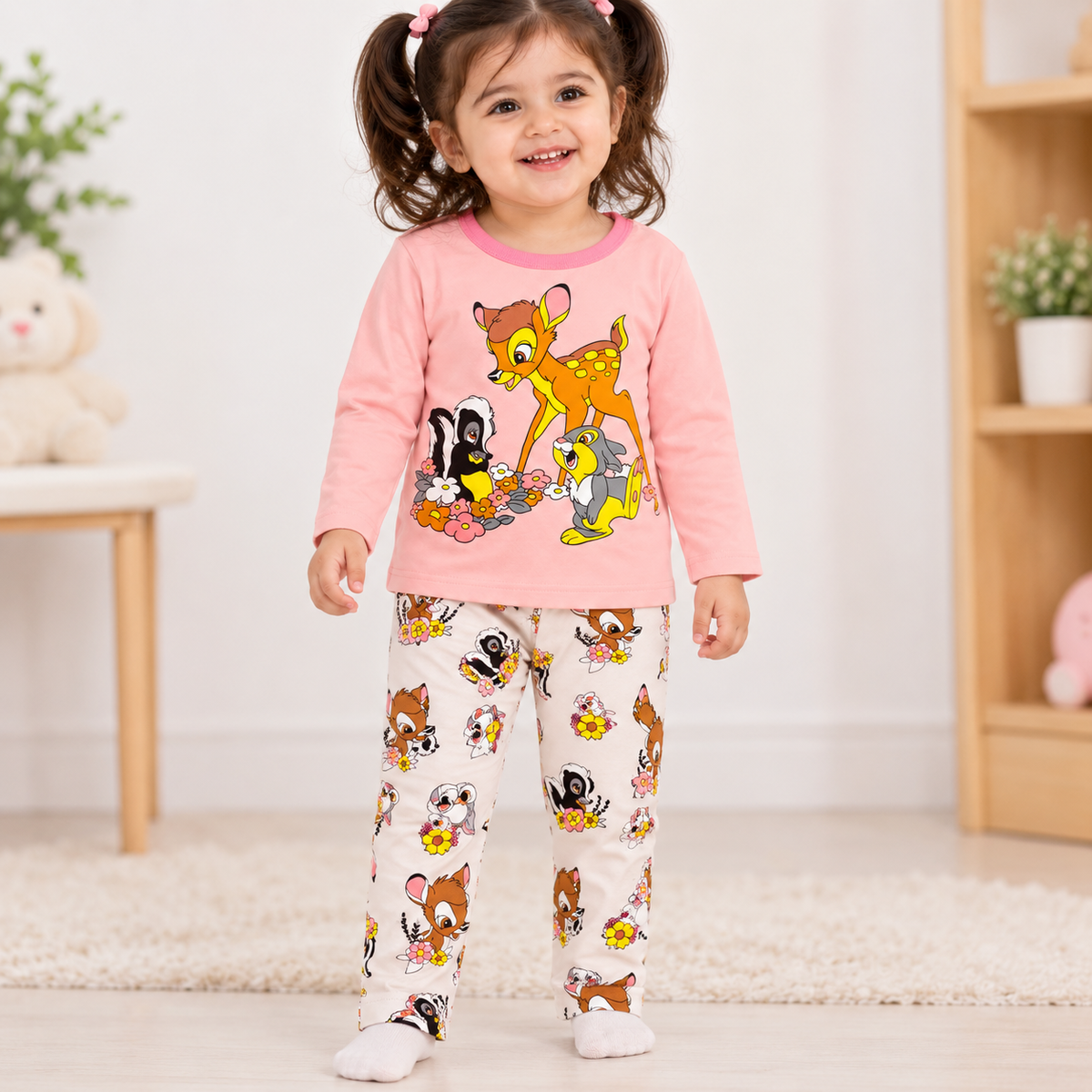 Pink Animals Shirt & Trouser - CG-11