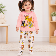 Pink Animals Shirt & Trouser - CG-11