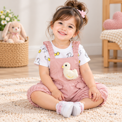 Pink Duck Romper - RG-02