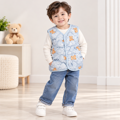 Grey Bear Sleeveless Jacket - SP-03