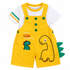 Yellow Dinosaur Romper - RB-03