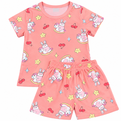 Pink Rabbit Shirt & Shorts - CG-17