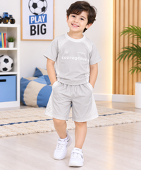 Grey Sleek Sports Wear - JB-09