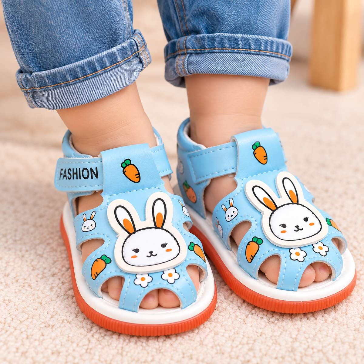 Blue Bunny Sandals - SB-53