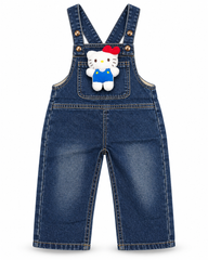 Red Bow Kitty Dungaree - YG-04