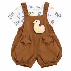 Brown Duck Romper - RG-01