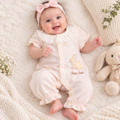 Rabbit Pink Romper - GR-03
