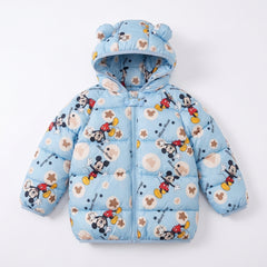 Blue Micky Puffer Jacket - PB-01