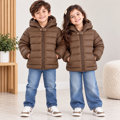 Brown Bear Puffer Jacket - PU-06