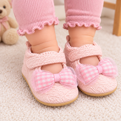 Pink Bow Booties - SG-15