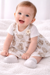 Floral Tie & Dye Frock - FG-05